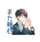 社畜の体調不良★早退と引き継ぎ（個別スタンプ：34）