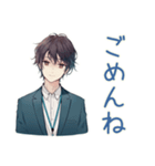 社畜の体調不良★早退と引き継ぎ（個別スタンプ：38）