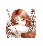 頑張るオトナ女子の日常♡ネガティブver.（個別スタンプ：13）