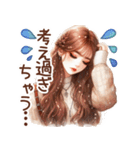 頑張るオトナ女子の日常♡ネガティブver.（個別スタンプ：17）