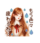 頑張るオトナ女子の日常♡ネガティブver.（個別スタンプ：33）