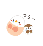 ことりづくし【ネガティブ】（個別スタンプ：16）