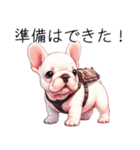 とてもかわいいフレンチ ブルドッグ（個別スタンプ：11）