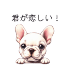 とてもかわいいフレンチ ブルドッグ（個別スタンプ：19）