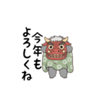 トイプードル秋冬(グレー、シルバー)（個別スタンプ：21）