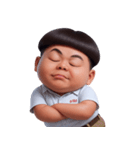 やんちゃなおかっぱ少年 (NT)（個別スタンプ：11）
