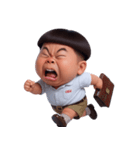 やんちゃなおかっぱ少年 (NT)（個別スタンプ：13）