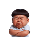 やんちゃなおかっぱ少年 (NT)（個別スタンプ：18）