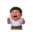 やんちゃなおかっぱ少年 (NT)（個別スタンプ：19）