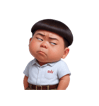 やんちゃなおかっぱ少年 (NT)（個別スタンプ：23）