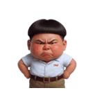 やんちゃなおかっぱ少年 (NT)（個別スタンプ：28）