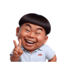 やんちゃなおかっぱ少年 (NT)（個別スタンプ：34）