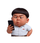 やんちゃなおかっぱ少年 (NT)（個別スタンプ：37）
