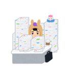 はたらくどうぶつ♪（個別スタンプ：18）
