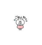 サクッと返信【ミニ】うさちゃん（個別スタンプ：22）
