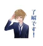 王子系女子高生★委員会連絡（個別スタンプ：19）