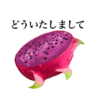 南国のドラゴンフルーツ（個別スタンプ：7）