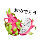 南国のドラゴンフルーツ（個別スタンプ：8）