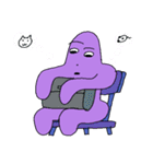 抽象化し続けているヒトデ（個別スタンプ：12）