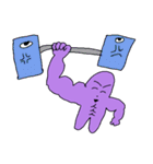 抽象化し続けているヒトデ（個別スタンプ：15）