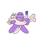 抽象化し続けているヒトデ（個別スタンプ：32）