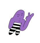 抽象化し続けているヒトデ（個別スタンプ：37）
