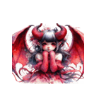 怒ってもかわいい女悪魔（個別スタンプ：18）