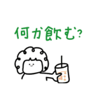 手書きの日本語ステッカー（天気）（個別スタンプ：39）