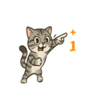 猫の日常感情（個別スタンプ：5）