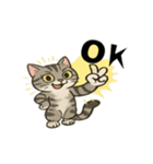 猫の日常感情（個別スタンプ：6）