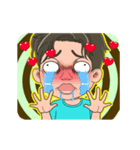 おもしろ男子劇場2（個別スタンプ：1）