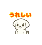 マルチーズちゃん(犬) 動くスタンプ16個（個別スタンプ：1）