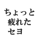 ニセ韓国語スタンプ【韓流・言い訳・煽る】（個別スタンプ：11）