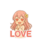 こい♡恋愛スタンプ（個別スタンプ：32）
