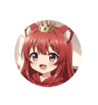赤ワインみなみちゃんの日常プレミアム（個別スタンプ：5）