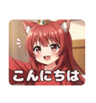 赤ワインみなみちゃんの日常プレミアム（個別スタンプ：10）