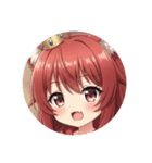 赤ワインみなみちゃんの日常プレミアム（個別スタンプ：19）