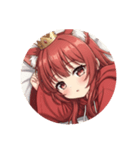 赤ワインみなみちゃんの日常プレミアム（個別スタンプ：22）