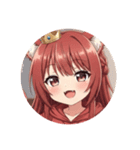 赤ワインみなみちゃんの日常プレミアム（個別スタンプ：25）