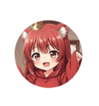 赤ワインみなみちゃんの日常プレミアム（個別スタンプ：28）