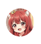赤ワインみなみちゃんの日常プレミアム（個別スタンプ：30）