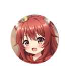 赤ワインみなみちゃんの日常プレミアム（個別スタンプ：32）