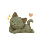 猫いろいろ日常会話 98（個別スタンプ：4）