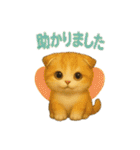 猫いろいろ日常会話 98（個別スタンプ：10）