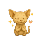 猫いろいろ日常会話 98（個別スタンプ：13）