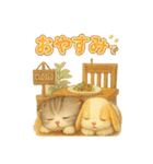 猫いろいろ日常会話 98（個別スタンプ：14）
