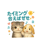 猫いろいろ日常会話 98（個別スタンプ：20）