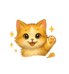 猫いろいろ日常会話 98（個別スタンプ：25）