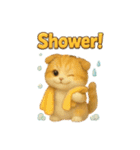 猫いろいろ日常会話 98（個別スタンプ：33）