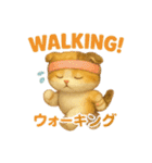 猫いろいろ日常会話 98（個別スタンプ：34）